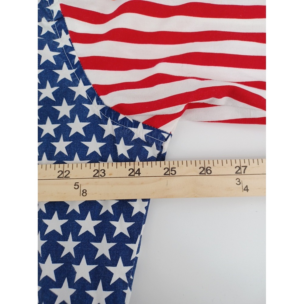 Boston Prepatory Co Mens XL USA Flag Long Sleeve Button-Down - Picture 3 of 8